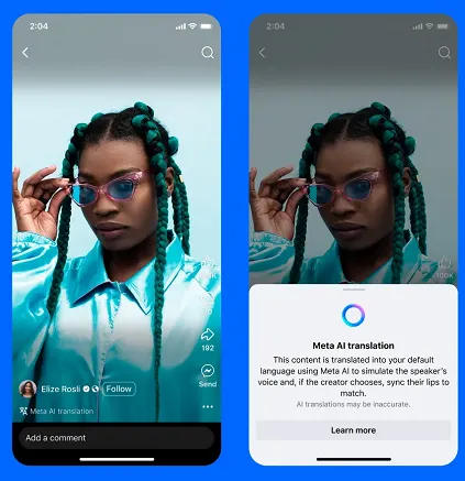 Meta Ai Translation Demonstração